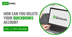 How can you delete your QuickBooks account